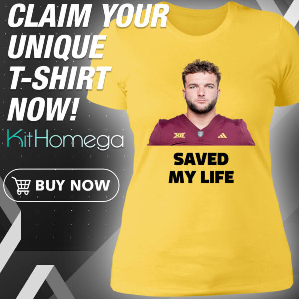 Cam Skattebo Saved My Life ladie Shirt