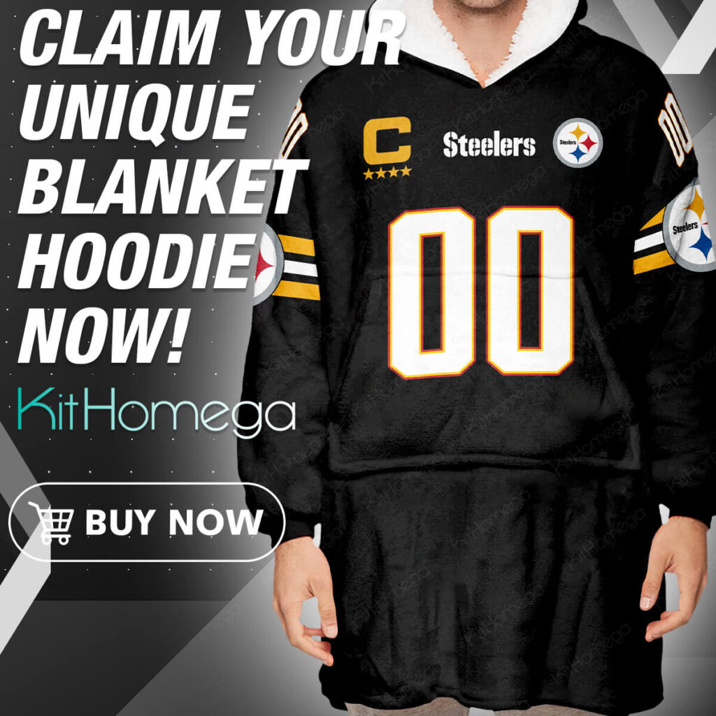 Personalized Pittsburgh Steelers 2025 Unisex Blanket Hoodie