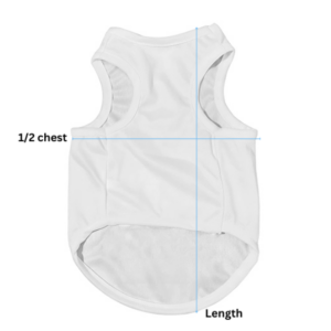 Pet Basketball Jersey Size