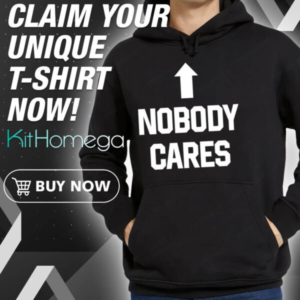 Serena Deeb wearing Nobody Cares Hoodie