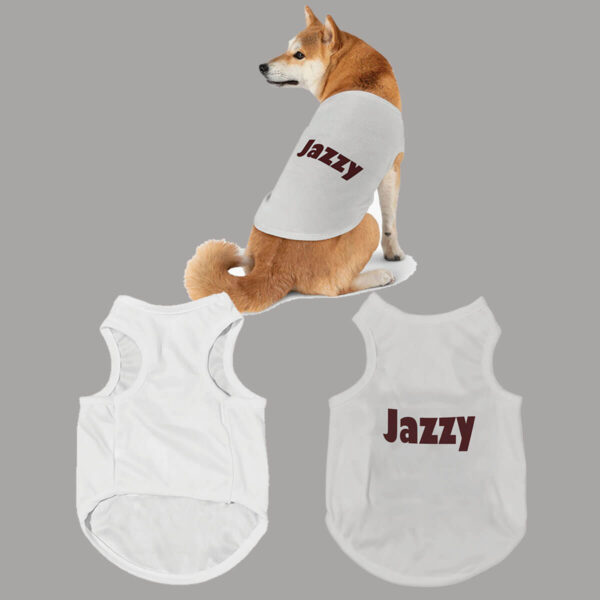 Custom Name Dog Basketball Jersey