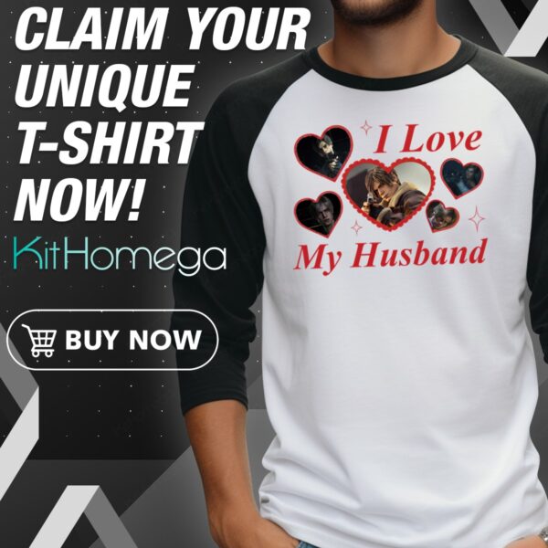 Leon S. Kennedy I Love My Husband Raglan Jersey