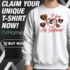 Michelle Trachtenberg I Love My Girlfriend Sweatshirt