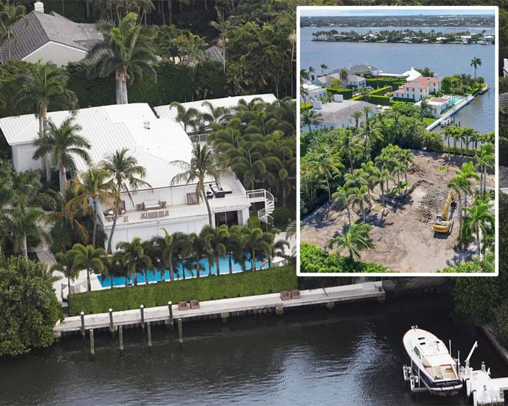 Epstein's Palm Beach Estate Bulldozed for $30 Million Mansion