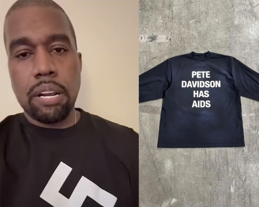 Kanye West’s Shocking "Pete Davidson Has AIDS" T-Shirt Allegations