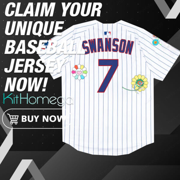 Back Cubs Swanson 7 World Tour Tokyo Series 2025 Baseball Jersey
