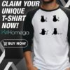 Black Cat Cute Oscars 2025 Raglan Jersey