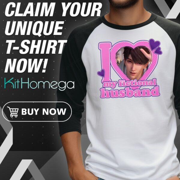 Caleb Love And Deepspace I Love Fictional Husband Raglan Jersey