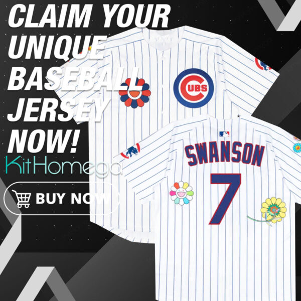 Cubs Swanson 7 World Tour Tokyo Series 2025 Baseball Jersey