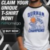 Durham North Carolina We Want Six Conference Champions Raglan Jersey
