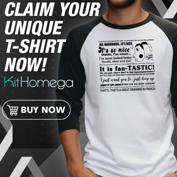 It Is Fan Tastic Is That Hyperpigmentation Raglan Jersey