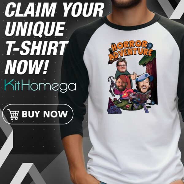 Markiplier The Horror Adventure Raglan Jersey