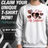 Nicole Brydon Bloom Paradise I Love My Girlfriend Sweatshirt