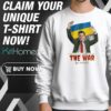 President Zelensky I Will Wear A Suit When The War Is Over Sweatshirt