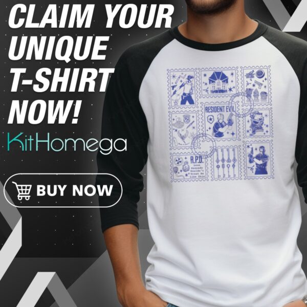 Resident Evil 4 Doodle Stamp Raglan Jersey