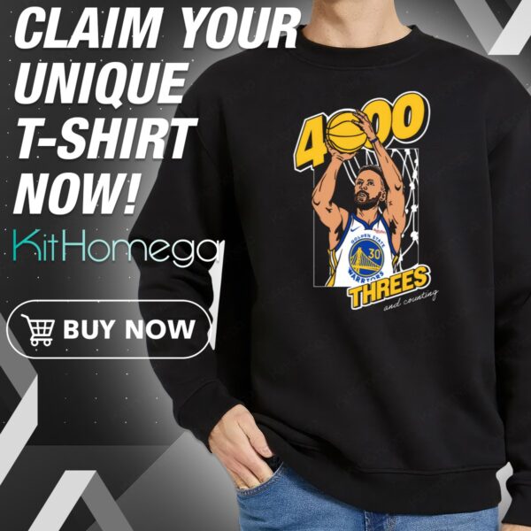 STEPH CURRY 4K 3PM & COUNTING Sweatshirt